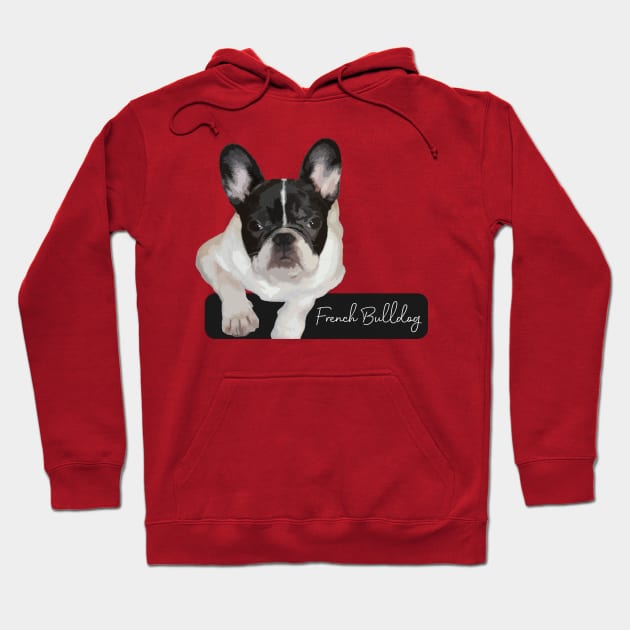 French Bulldog Hoodie by NV